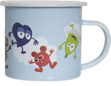 Babblarna- Enamel Mug Home Meal Time Cups & Mugs Cups Blue Babblarna