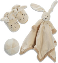 Diinglisar Giftbox Rabbit Gift Sets Beige Teddykompaniet