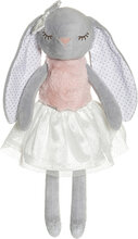 Ballerinas, Rabbit Kelly Toys Soft Toys Stuffed Animals Grey Teddykompaniet