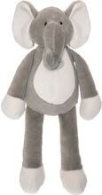 Diinglisar Organic, Elephant Toys Soft Toys Stuffed Animals Grey Teddykompaniet
