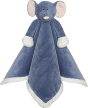 Diinglisar Se, Elephant, Dou-Dou, Denim Baby & Maternity Baby Sleep Cuddle Blankets Blue Teddykompaniet