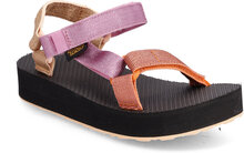 Midform Universal Metallic Shoes Summer Shoes Sandals Rosa Teva*Betinget Tilbud