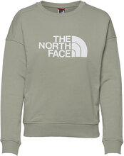 W Drew Peak Crew - Eu Sweat-shirt Genser Grønn The North Face*Betinget Tilbud