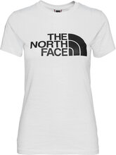 W S/S Easy Tee T-shirts & Tops Short-sleeved Hvit The North Face*Betinget Tilbud