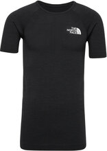 M Ma Lab Seamless Top - Eu Sport T-Kortærmet Skjorte Black The North Face