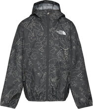 B Never Stop Hooded Windwall Jacket Sport Jackets & Coats Windbreaker Grey The North Face