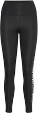 W Flex High Rise 7/8 Tight Lines Graphic Bottoms Running-training Tights Black The North Face