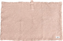 Big Waffle Bath Mat Home Textiles Rugs & Carpets Bath Rugs Pink The Organic Company