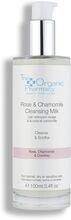 Rose & Chamomile Cleansing Milk Beauty WOMEN Skin Care Face Cleansers Milk Cleanser Nude The Organic Pharmacy*Betinget Tilbud