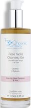 Rose Facial Cleansing Gel Beauty WOMEN Skin Care Face Cleansers Cleansing Gel Gul The Organic Pharmacy*Betinget Tilbud