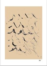 The Poster Club X Johannes Geppert - The Sea Home Decoration Posters Beige The Poster Club