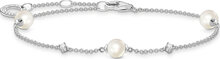 Bracelet Pearls And White St S Accessories Jewellery Bracelets Pearl Bracelets Silver Thomas Sabo