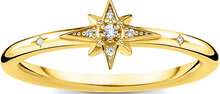 Ring Star With St S Ring Smycken Gold Thomas Sabo