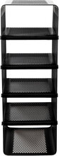 Metal Racks Big Wall 27X35X75Cm Home Furniture Shoe Racks Black Tica Copenhagen