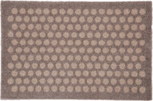 Floormat Polyamide, 60X40 Cm, Dot Design Home Textiles Rugs & Carpets Door Mats Beige Tica Copenhagen