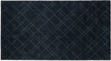 Floormat Polyamide, 120X67 Cm, Leaves Design Home Textiles Rugs & Carpets Door Mats Grå Tica Copenhagen*Betinget Tilbud