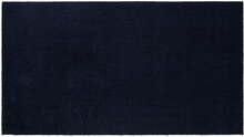 Floormat Polyamide, 120X67 Cm, Unicolor Home Textiles Rugs & Carpets Door Mats Blue Tica Copenhagen