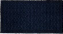 Floormat Polyamide, 120X67 Cm, Dot Design Home Textiles Rugs & Carpets Door Mats Blå Tica Copenhagen*Betinget Tilbud