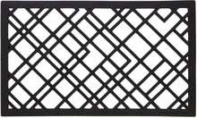 Doormat Rubber, 75X45 Cm Home Textiles Rugs & Carpets Door Mats Multi/mønstret Tica Copenhagen*Betinget Tilbud