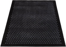 Floormat Polyamide, 130X90 Cm, Dot Design Home Textiles Rugs & Carpets Door Mats Black Tica Copenhagen