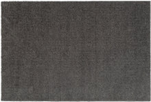 Floormat Polyamide, 90X60 Cm, Unicolor Home Textiles Rugs & Carpets Door Mats Grey Tica Copenhagen