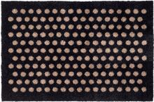 Måtte Dot Home Textiles Rugs & Carpets Door Mats Black Tica Copenhagen