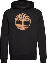 Kennebec River Tree Logo Hoodie Black/Wheat Boot Tops Sweat-shirts & Hoodies Hoodies Black Timberland