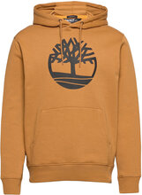 Kennebec River Tree Logo Hoodie Wheat Boot/Black Tops Sweat-shirts & Hoodies Hoodies Yellow Timberland