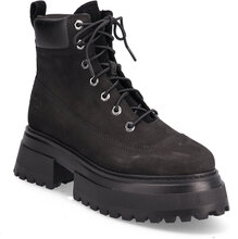 Timberland Sky 6 In Lace Up Shoes Boots Ankle Boots Laced Boots Svart Timberland*Betinget Tilbud