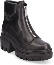 Everleigh Boot Front Zip Shoes Boots Ankle Boots Ankle Boots With Heel Black Timberland