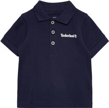 Short Sleeve Polo T-shirts Polo Shirts Short-sleeved Polo Shirts Marineblå Timberland*Betinget Tilbud
