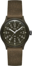 Mk1 36Mm Green Resin Case Green Dial Green Fabric Strap Accessories Watches Analog Watches Green Timex