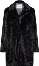 Fake Fur Coat Outerwear Faux Fur Black Tom Tailor