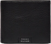 Th Prem Leather Cc & Coin Accessories Wallets Classic Wallets Black Tommy Hilfiger