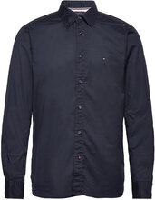 Core Flex Poplin Rf Shirt Skjorte Uformell Marineblå Tommy Hilfiger*Betinget Tilbud