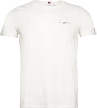 1985 Reg Mini Corp Logo C-Nk Ss Tops T-shirts & Tops Short-sleeved White Tommy Hilfiger