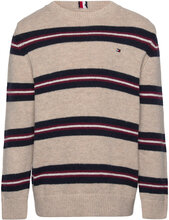 Striped Sweater Tops Knitwear Pullovers Multi/patterned Tommy Hilfiger