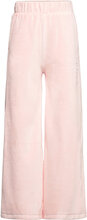 Velours Wide Leg Bottoms Trousers Pink Tommy Hilfiger