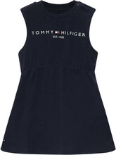 Baby Essential Dress Slvls Bodies Sleeveless Bodies Marineblå Tommy Hilfiger*Betinget Tilbud