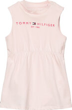Baby Essential Dress Slvls Bodies Sleeveless Bodies Rosa Tommy Hilfiger*Betinget Tilbud