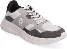 Modern Runner Lth Mix Low-top Sneakers Grey Tommy Hilfiger