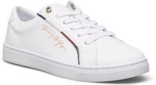 Tommy Hilfiger Signature Sneaker Low-top Sneakers White Tommy Hilfiger