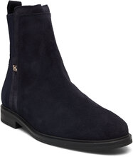Tommy Essentials Boot Shoes Boots Ankle Boots Ankle Boots Flat Heel Navy Tommy Hilfiger