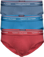 3P Brief Underbukser Y-frontunderbukser Blå Tommy Hilfiger*Betinget Tilbud