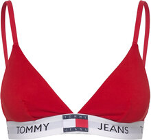 Padded Triangle Lingerie Bras & Tops Padded Bras Non Wired Bras Rød Tommy Hilfiger*Betinget Tilbud