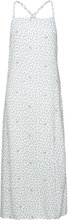 Tjw Printed Side Slit Midi Dress Knelang Kjole Multi/mønstret Tommy Jeans*Betinget Tilbud