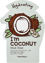 Tonymoly I´m Coconut Mask Sheet Beauty WOMEN Skin Care Face Face Masks Sheet Mask Grønn Tonymoly*Betinget Tilbud