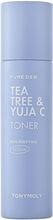Tonymoly Pure Dew Tea Tree & Yuja C Purifying T R 150Ml Ansiktstvätt Ansiktsvatten Nude Tonymoly