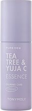 Tonymoly Pure Dew Tea Tree & Yuja C Calming Essence 50Ml Ansigtsrens T R Nude Tonymoly