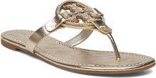 Miller Pave Designers Sandals Flat Gold Tory Burch